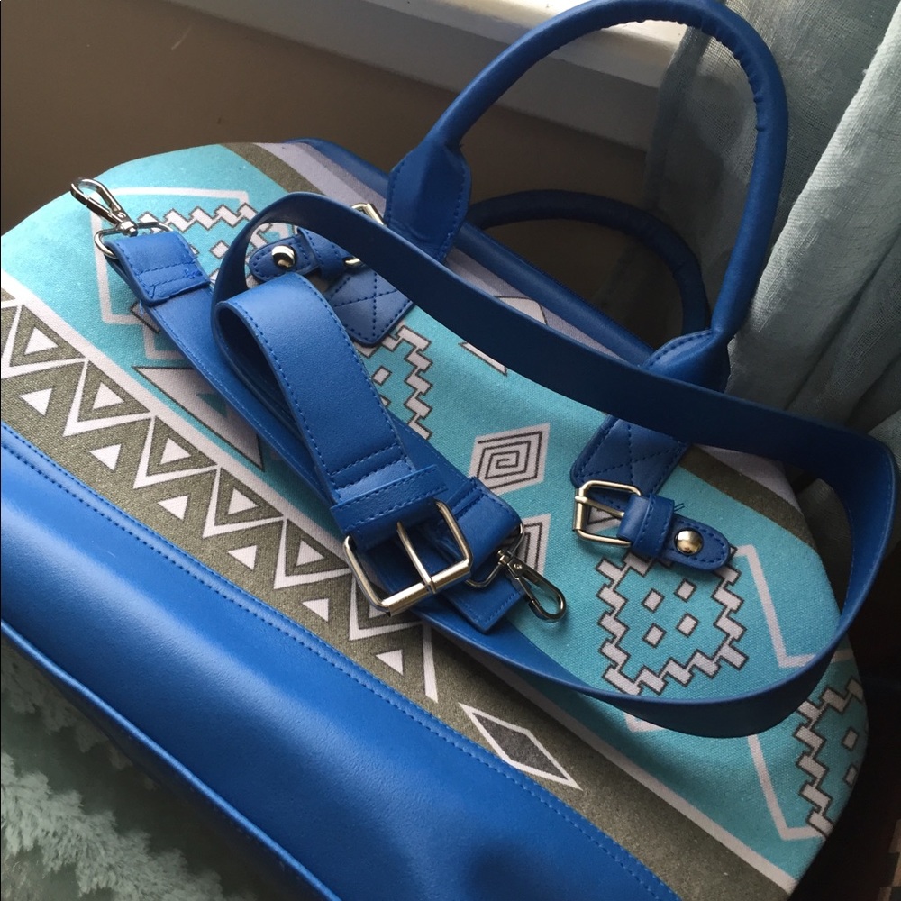 Boho satchel. No name.